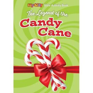 The Legend of the Candy Cane (Pk of 6): Itty-Bitty Bible Activity Book -- Warner